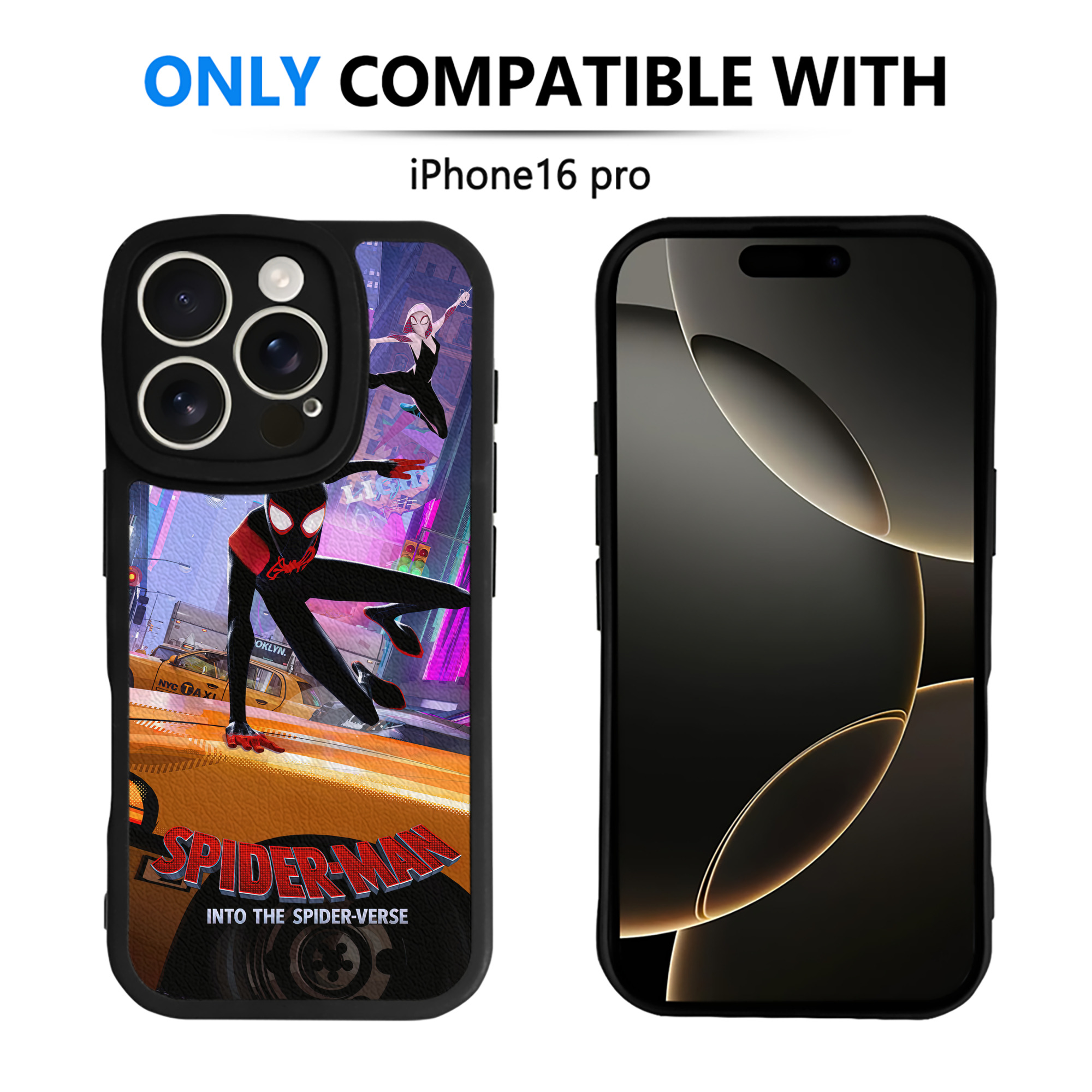 Spider Man スパイダーマン 【iPhone 16シリーズ対応】シリコンスマホケース（レザー調） 材質：シリコン